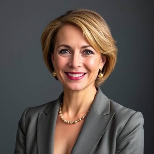Portrait of Eleanor Vance, CEO of Starlight Films
