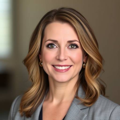 Portrait of Sarah Miller, Marketing Director at Acme Corp
